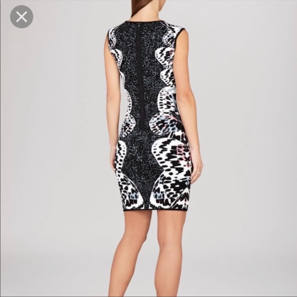 BCBGMAXAZRIA Audrie Butterfly Bodycon Dress - Picture 4 of 8